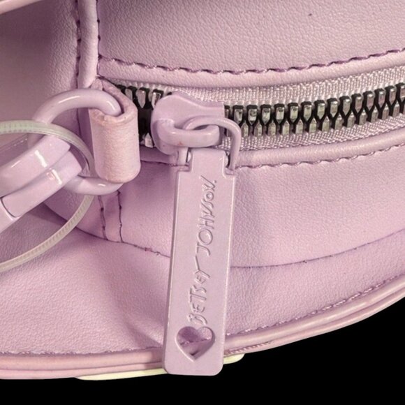 Betsey Johnson Sequin Football Shoulder Crossbody Bag "XOTEAM" - New - Picture 7 of 10